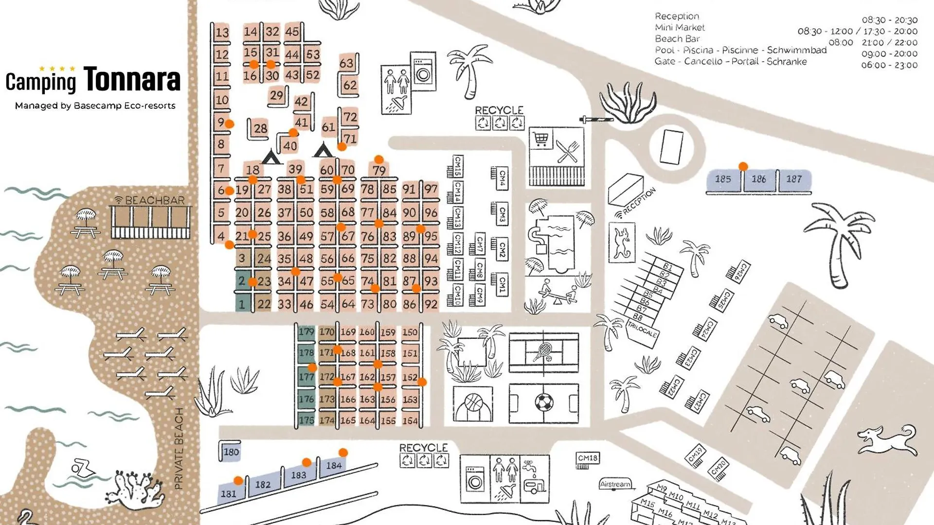 Campingplatz Camping Tonnara Cala Sapone